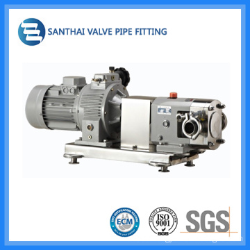 Stainless Steel Rotor Lobe Pump with Frequency Controller